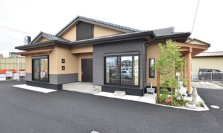 【外観】 | 山武市成東　平家モデルハウス | 令和3年5月築４LDK平屋未入居 土地約158坪 建物約48坪　オール電化