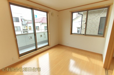 【居間・リビング】 | ハイム・ＲＫ | 2階ベランダ側6洋