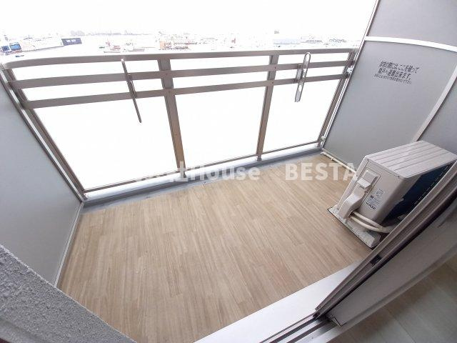 エスプレイス神戸フォルムスクエアのバルコニー