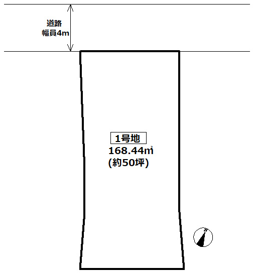 三田市西山２丁目１号地　土地