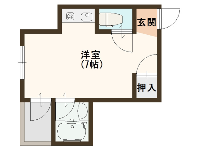 【間取り】 | レナジア中加賀屋