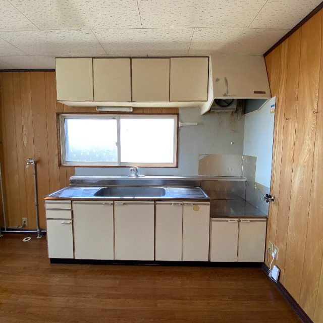 桜木ハイツ１号棟のキッチン