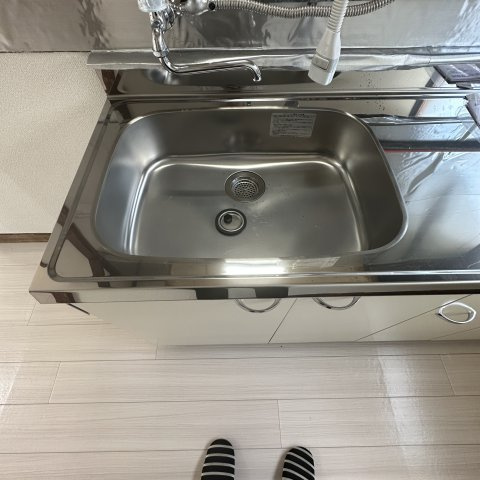 進藤アパートの洗面所