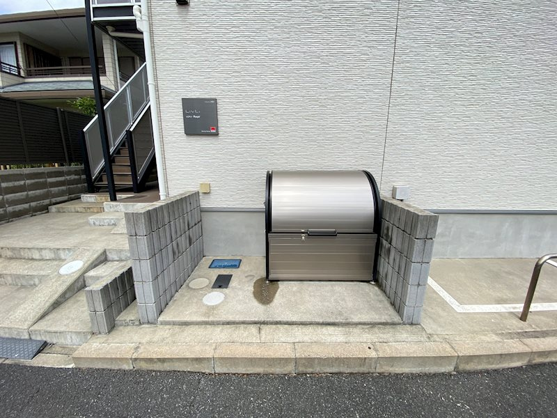ゴミ置き場です。
