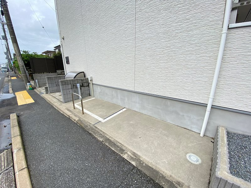 駐輪スペースです。