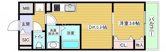 【間取り】 | サムティ福島ルフレ
