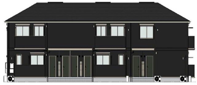 【外観】 | クローバー富士３号館 | 外観パースです。
※室内写真は同系タイプのものです。