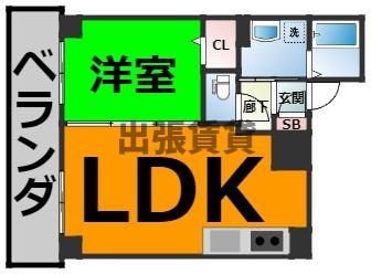 仲介手数料0円！！Sugarloaf　Park　浅間町の間取り