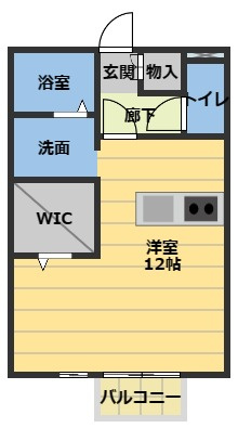 プレミール北口　Bの間取り