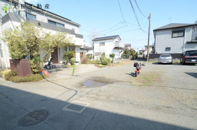 【前面道路含む現地写真】 | 海老名市門沢橋４丁目　売地　全１区画