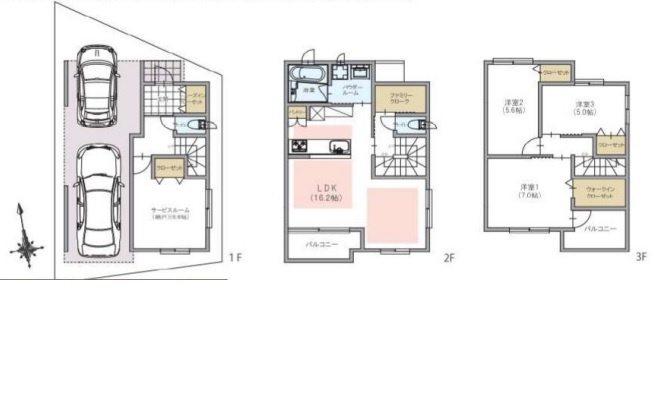 北本町3丁目　中古戸建　3号地