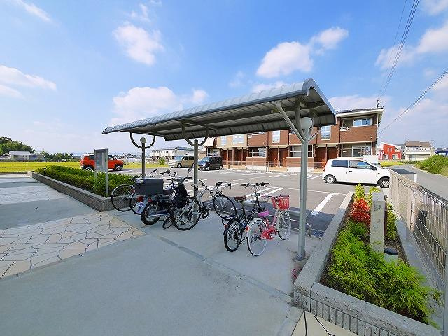 サンガーデンＭ・Ⅱのその他共用部分|自転車置き場
