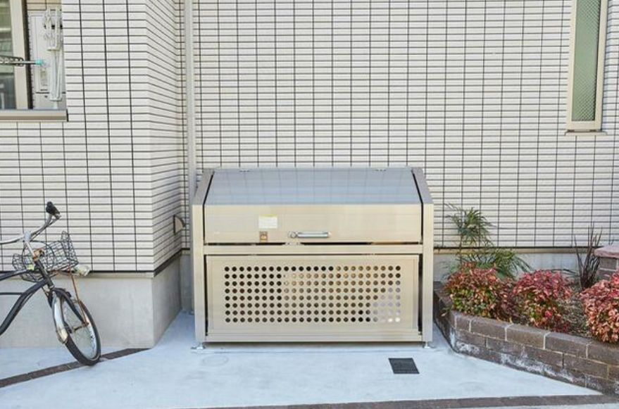 ゴミ捨て場です。