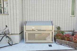 ゴミ捨て場です。