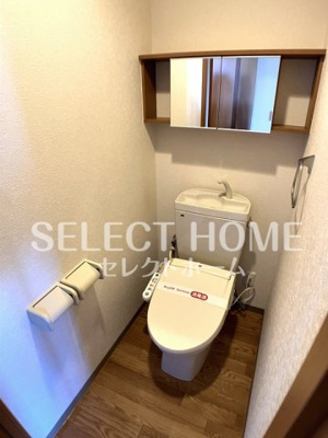 【トイレ】 | フィオーレ光ヶ丘 | シンプルで使いやすいトイレです