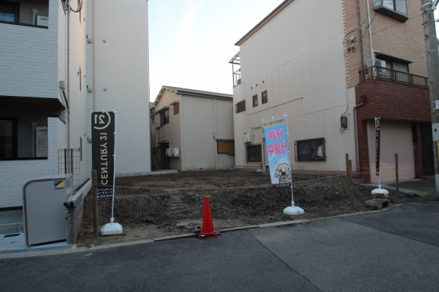 鶴見区横堤２丁目売土地の前面道路含む現地写真
