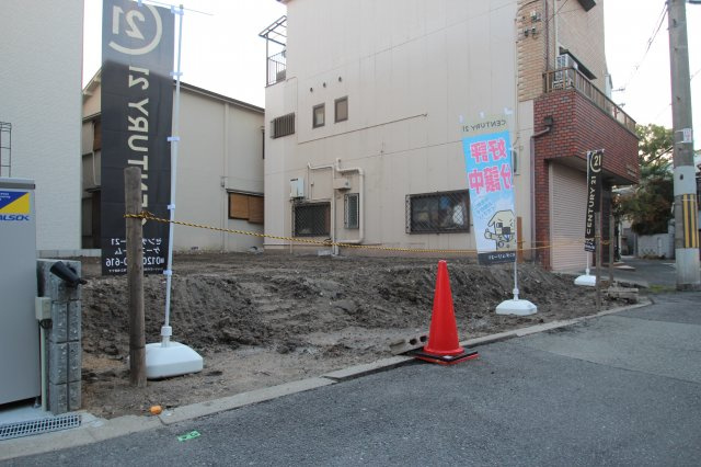 鶴見区横堤２丁目売土地の前面道路含む現地写真