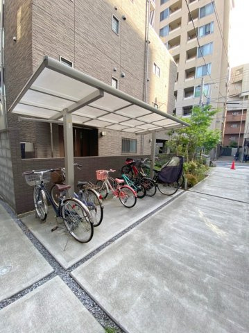 駐輪場です。