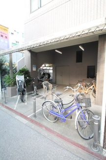 駐輪場です。