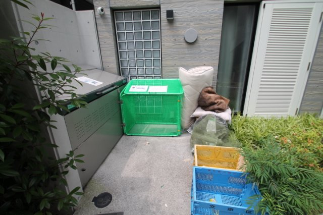 ゴミ捨て場です。
