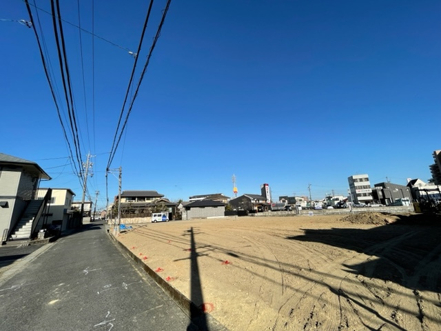  Cradle garden　守山区瀬古東第５　全１１棟の前面道路含む現地写真|マックスバリュde住まい相談までご連絡下さい。