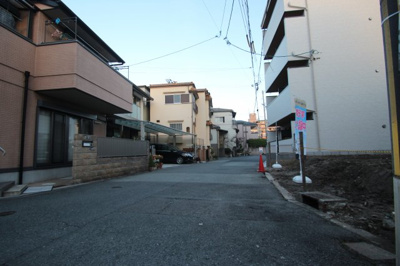 【前面道路含む現地写真】 | 鶴見区横堤２丁目売土地