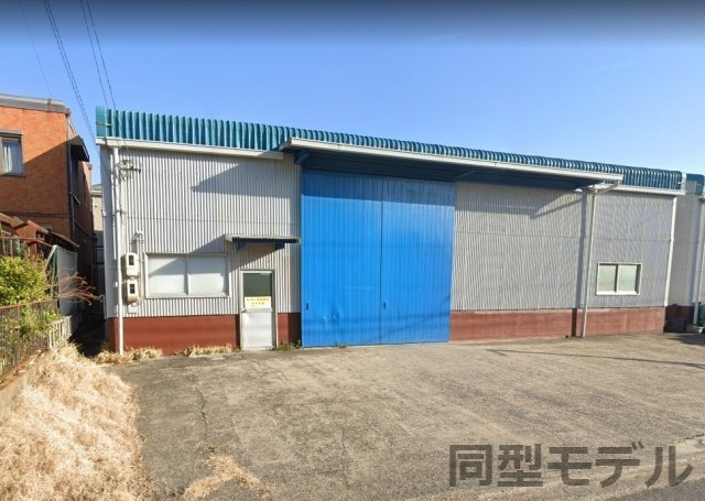 中川区細米町工場の外観パース