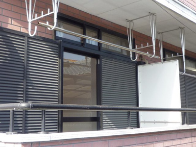 【バルコニー】 | さくらハイツ | お洗濯にも便利なバルコニー付き