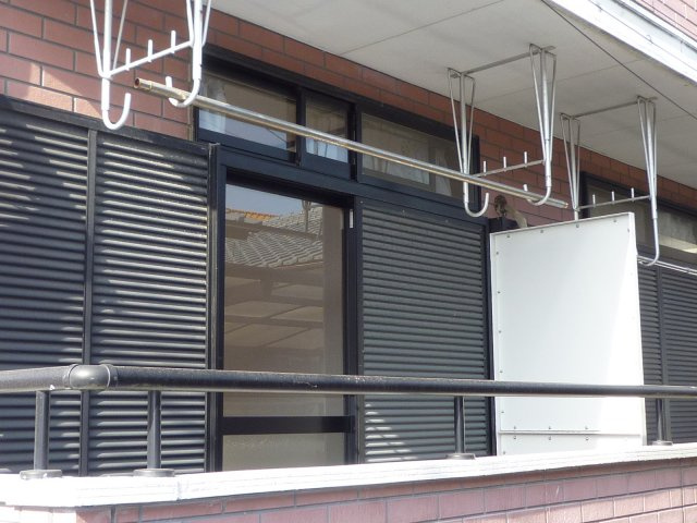 【バルコニー】 | さくらハイツ | お洗濯にも便利なバルコニー付き