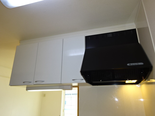 ＳＵＮ’Ｓ　ＧＡＲＤＥＮ　Ｂのキッチン|キッチン上収納