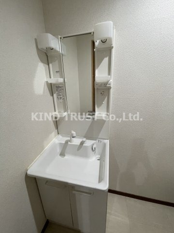 花荘の独立洗面台|独立洗面化粧台が付いています