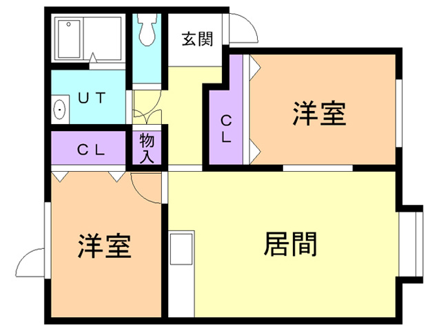 KOBAハイツ Ⅰの間取り