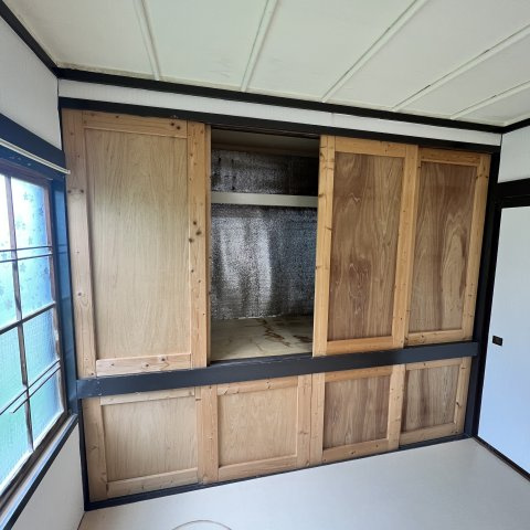 室蘭市港北町4丁目18-13戸建の収納