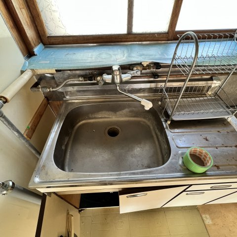 柏木町9-17アパートのキッチン