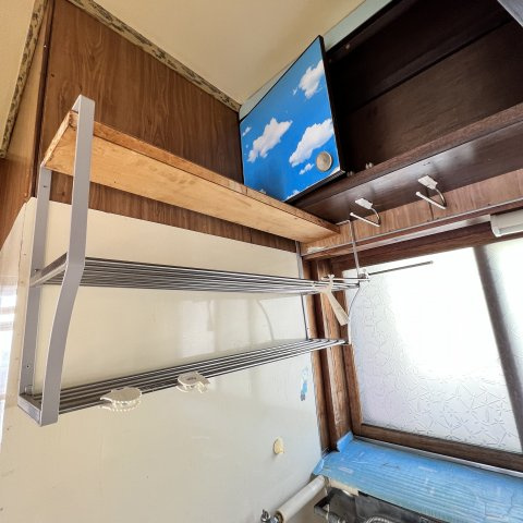 柏木町9-17アパートのバルコニー