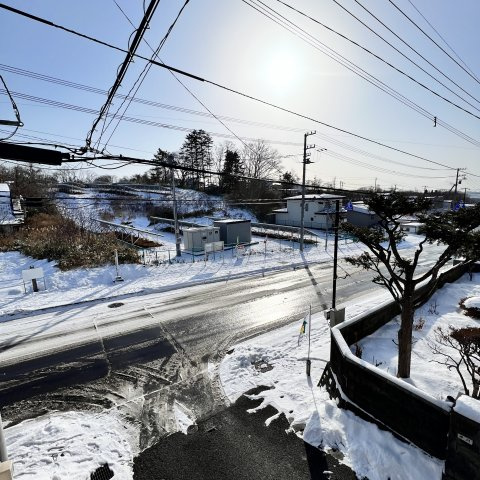 柏木町9-17アパートの駐車場