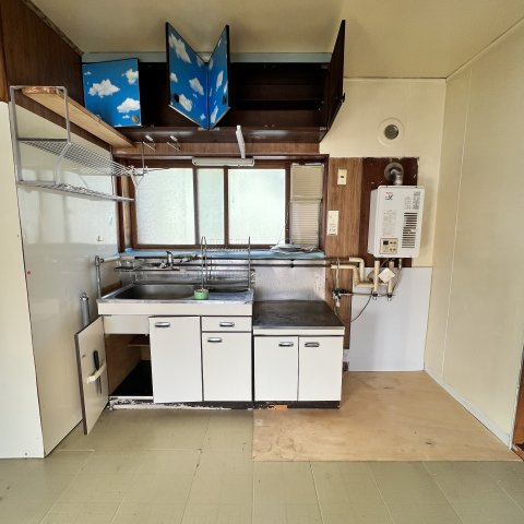 柏木町9-17アパートのキッチン