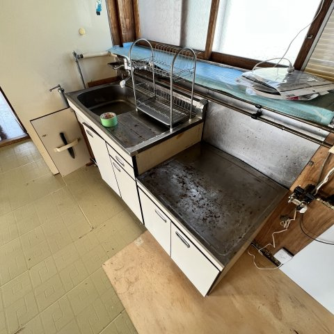 柏木町9-17アパートのキッチン