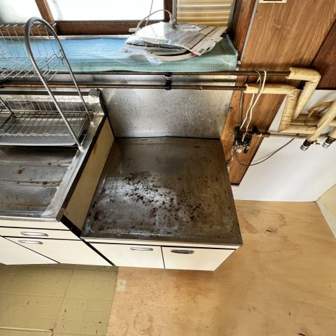 柏木町9-17アパートのバルコニー