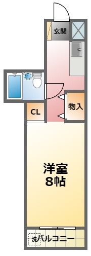 第１冨久井ハイツの間取り