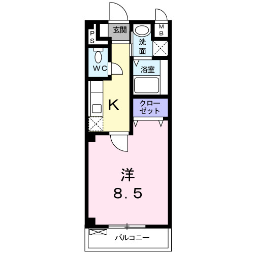 ガーラ鳴尾の間取り