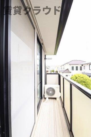 グレイスパティオⅡのバルコニー|バルコニーがあります
