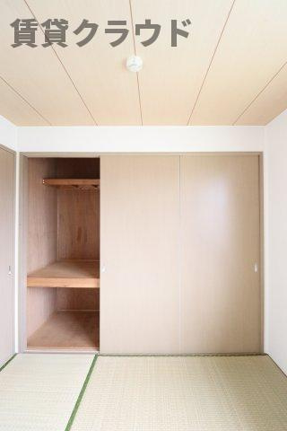 グレイスパティオⅡの収納|大きなものも収納できそうです