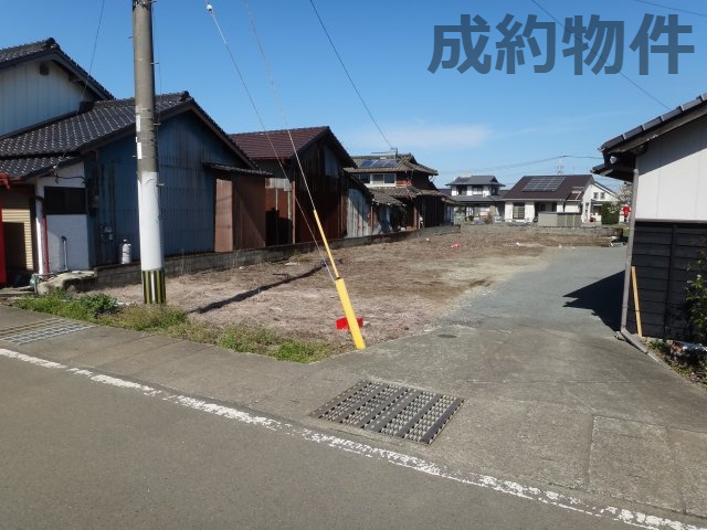 菊池郡菊陽町久保田売地の外観|物件の外観です。南側道路より撮影