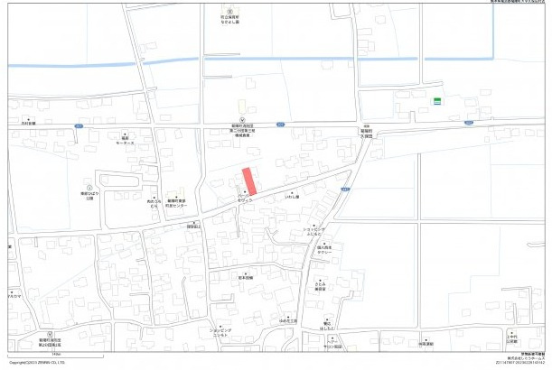 菊池郡菊陽町久保田売地の地図