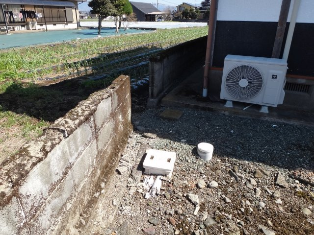 菊池郡菊陽町久保田売地の外観|物件の外観です。北西側から撮影