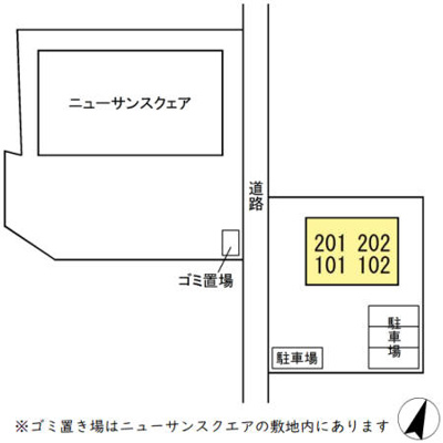 【区画図】 | サンスクエア