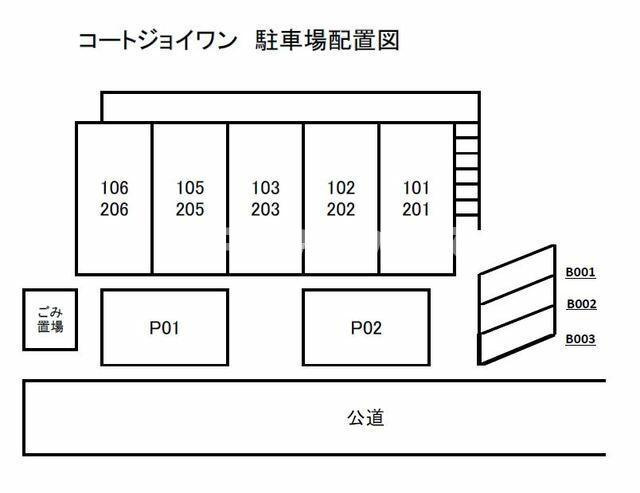 コート・ジョイワンの区画図