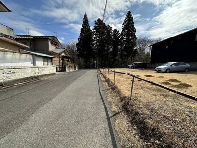 【前面道路含む現地写真】 | 那須塩原市北栄町②　売土地