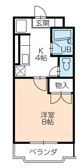 ドゥプレジールの間取り